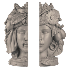 Taupe Bookends - Teste Matte