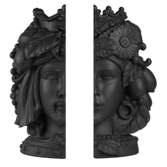 Black Bookends - Teste Matte
