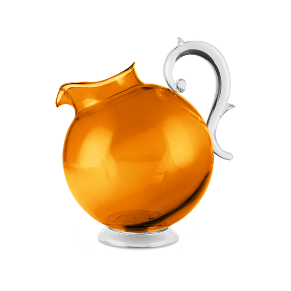 Orange Acrylic Pitcher - Aqua