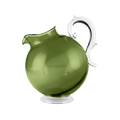 Green Acrylic Pitcher - Aqua - Baci Milano