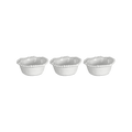 Set of 3 Melamine Bowls - White - Joke - Baci Milano