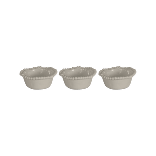 Set of 3 Melamine Bowls - Taupe - Joke