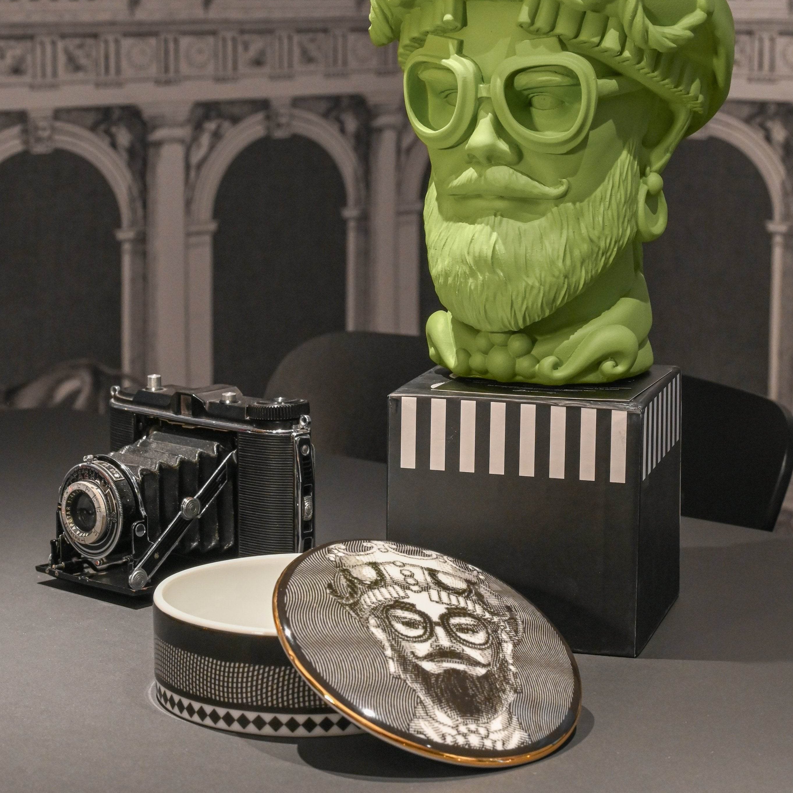 Porcelain Round Box L'Hypster - Sagrada Familia - Baci Milano