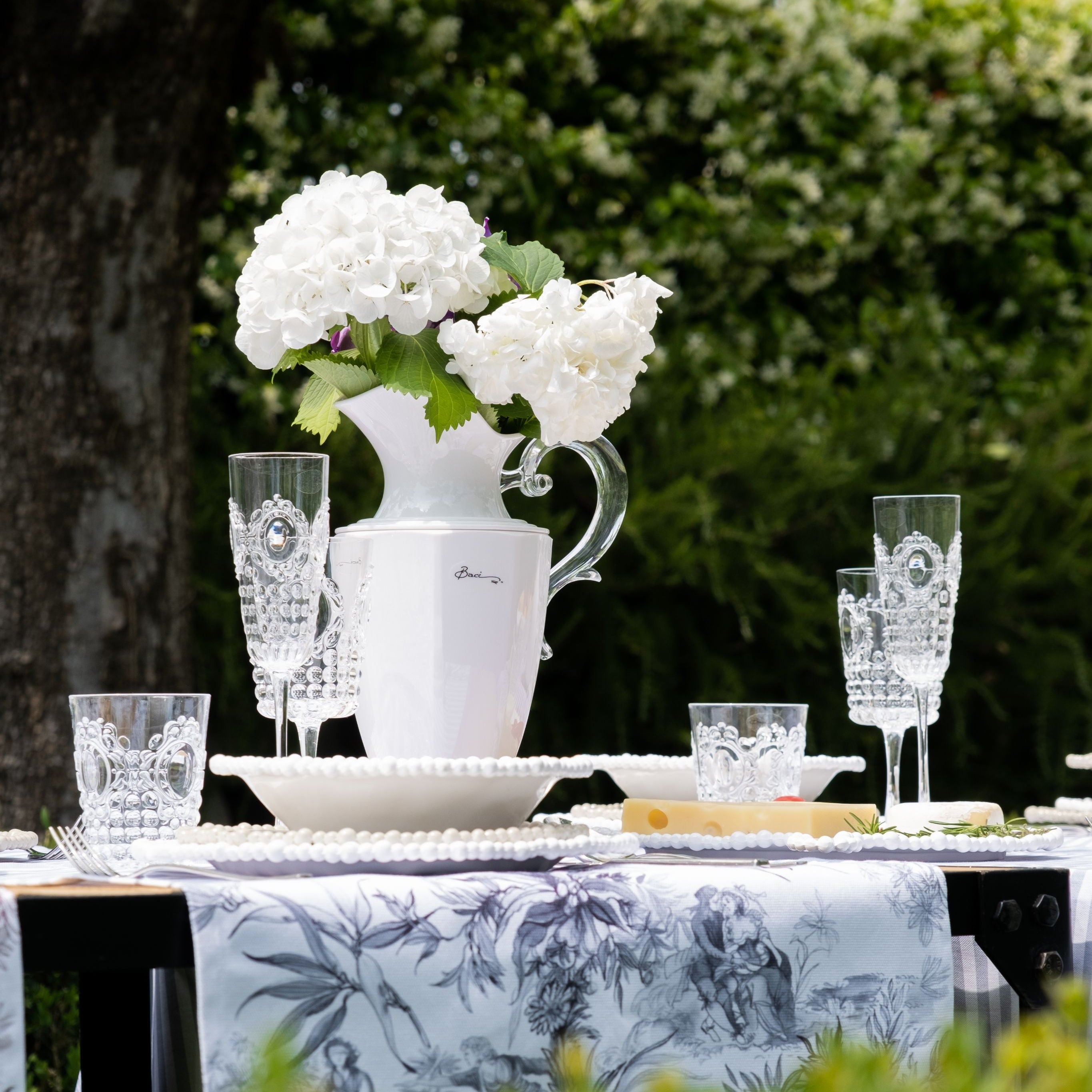 Set of 6 Wine Glasses - Baroque & Rock