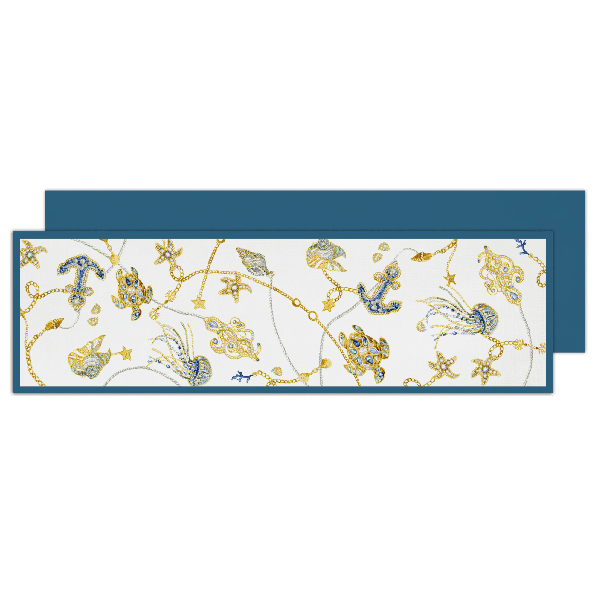 Blue Table Runner - Portofino