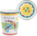Cup with Lid/Saucer - Sagittarius - Zodiac Vibe - Baci Milano