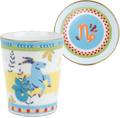 Cup with Lid/Saucer - Capricorn - Zodiac Vibe - Baci Milano