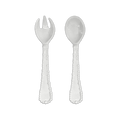 White Salad Servers - Joke - Baci Milano