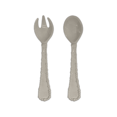 Taupe Salad Servers - Joke - Baci Milano