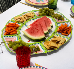 Set of 7 Appetizer Plates- Mamma Mia