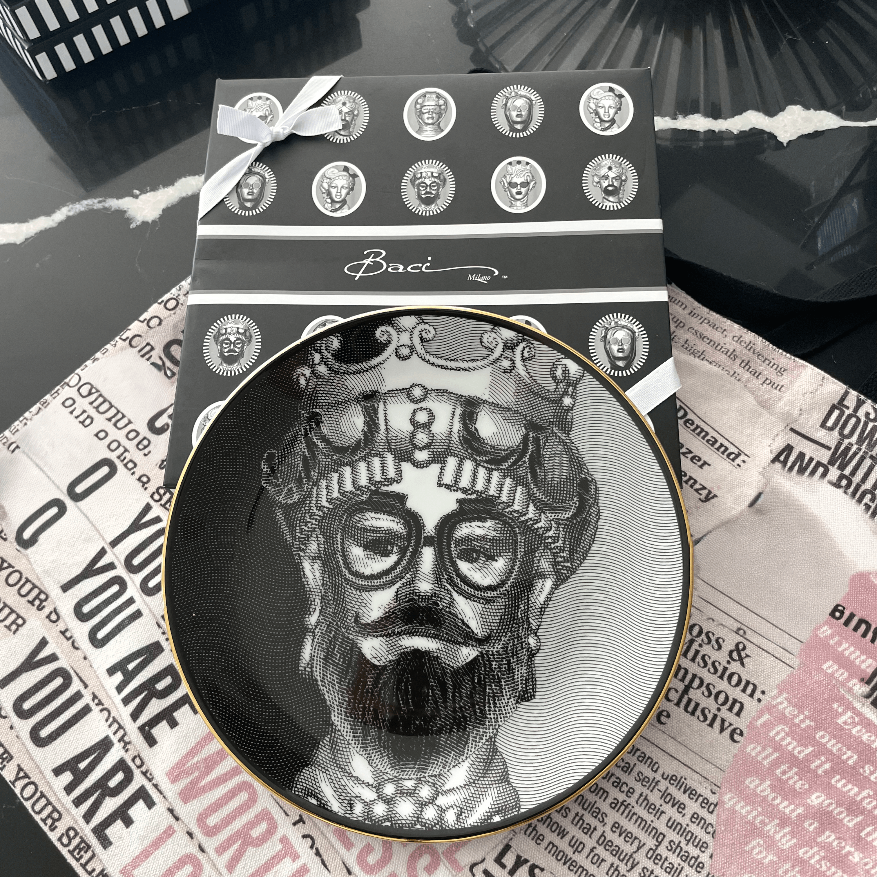 Decorative Plate - Il Trasgressive - Sagrada Familia - Baci Milano