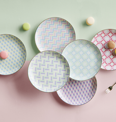 Set of 6 Dessert Plates - Firenze