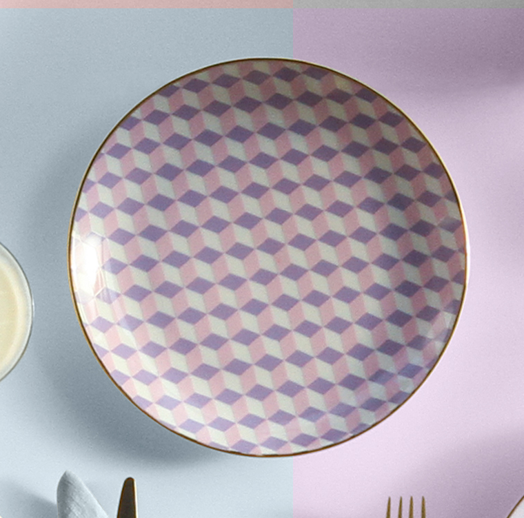 Set of 6 Dessert Plates - Firenze