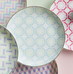 Set of 6 Dessert Plates - Firenze