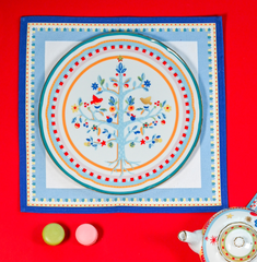 Porcelain Serving Plate - Tree of Life - Mamma Mia