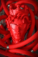 Head Statue - La Vipera in Red - Sagrada Familia - Baci Milano