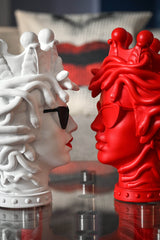 Head Statue - La Vipera in White - Sagrada Familia - Baci Milano