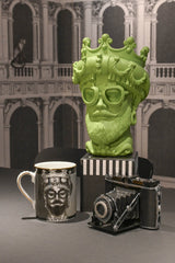 Head Statue - L'Hypster in Green- Sagrada Familia - Baci Milano