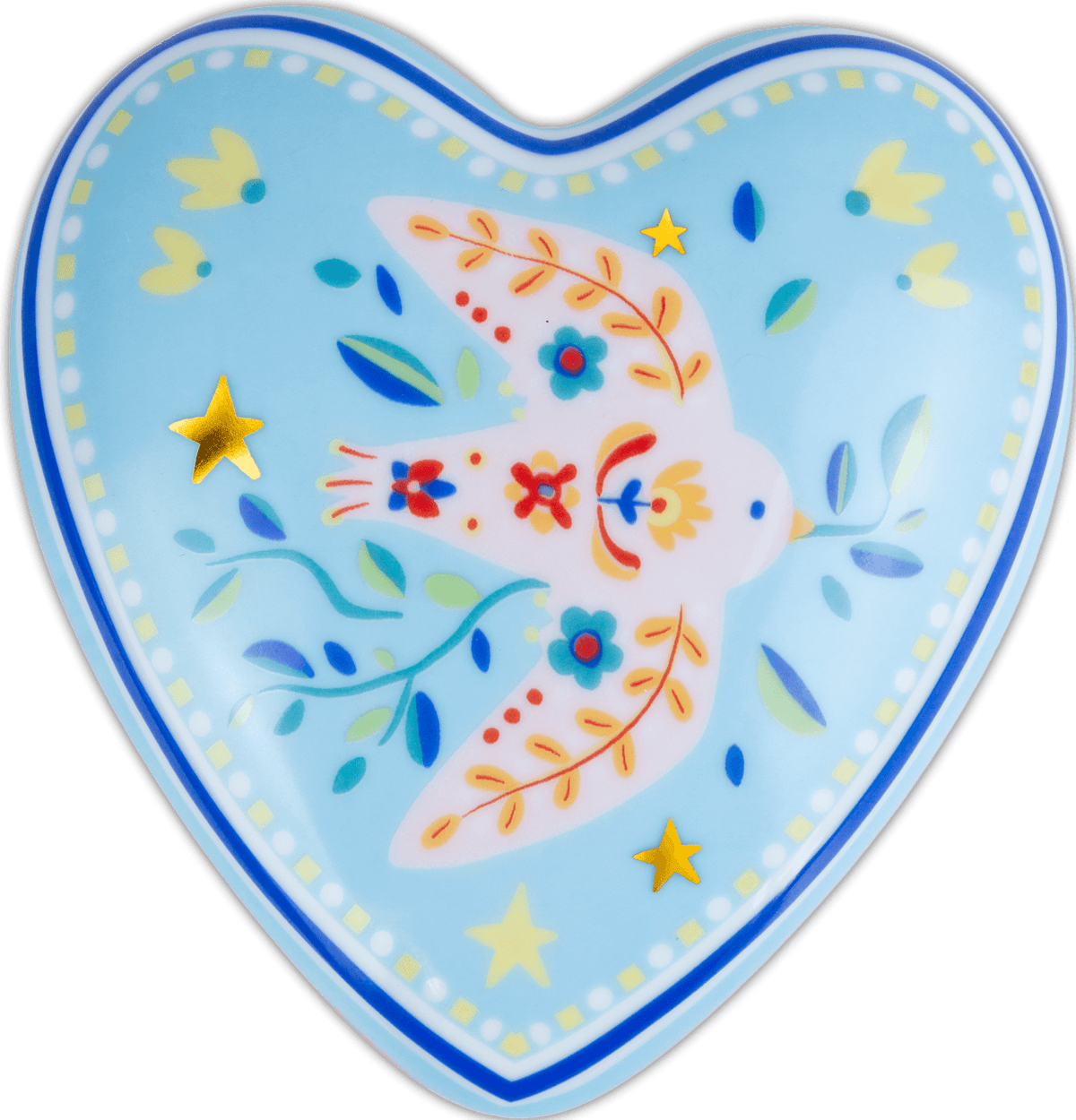 Large Decorative Heart - Little Bird - Mamma Mia - Baci Milano