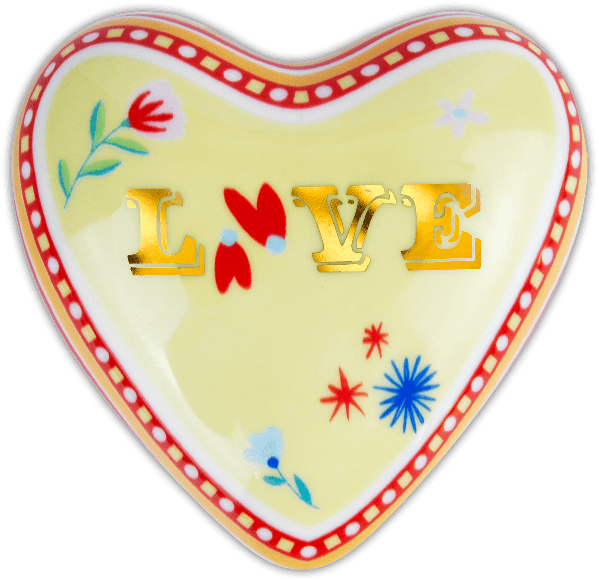 Small Decorative Heart - Love - Mamma Mia - Baci Milano