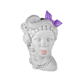 Head Statue - L'Irreverente in White - Sagrada Familia - Baci Milano