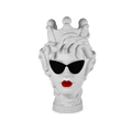 Head Statue - La Vipera in White - Sagrada Familia - Baci Milano