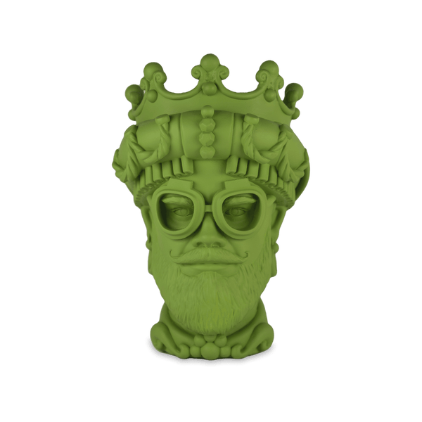 Head Statue - L'Hypster in Green- Sagrada Familia