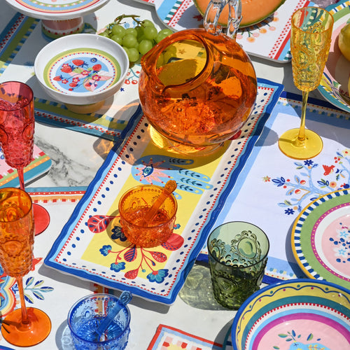 Melamine Rectangular Serving Tray - Mamma Mia