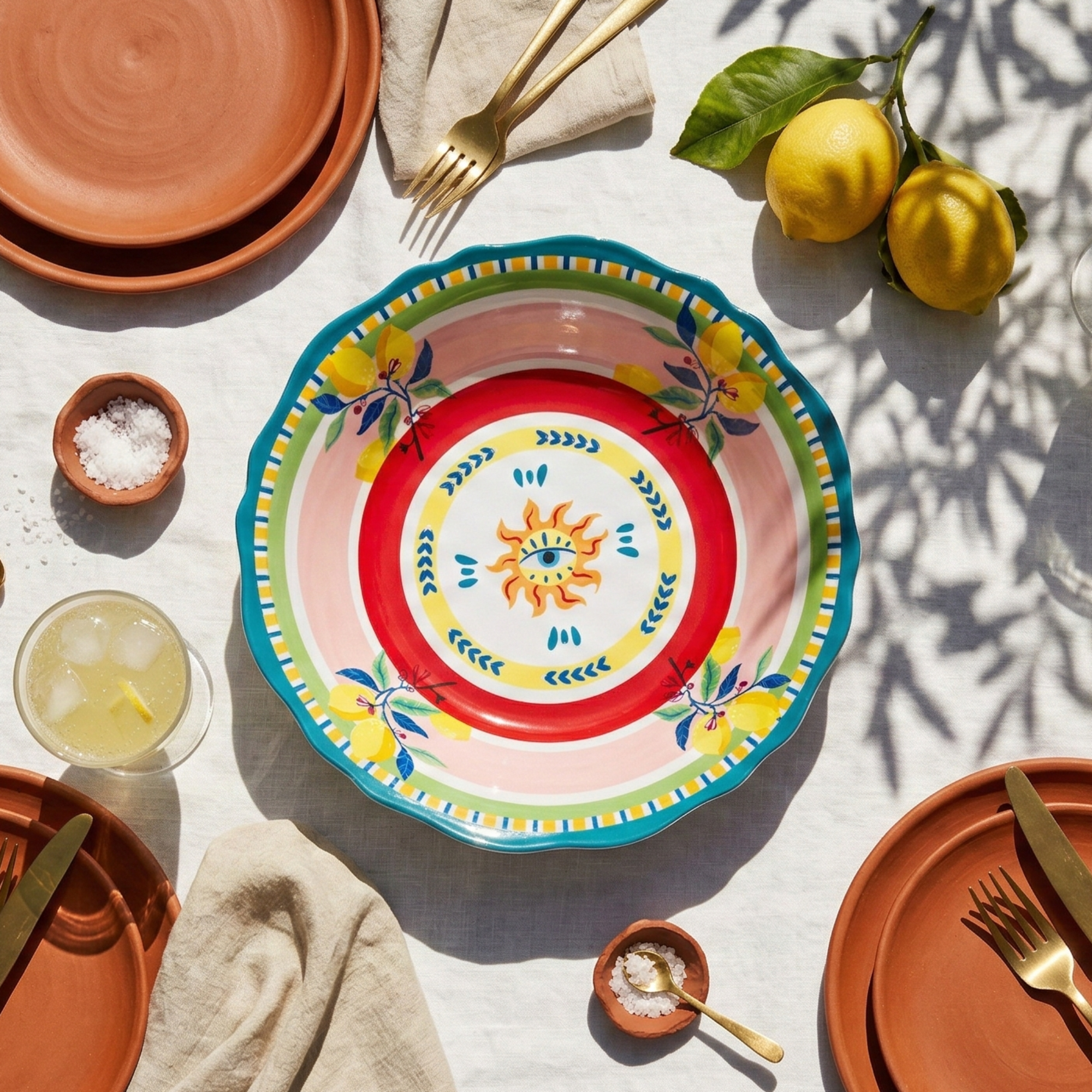 Melamine Salad Bowl - Eye - Mamma Mia