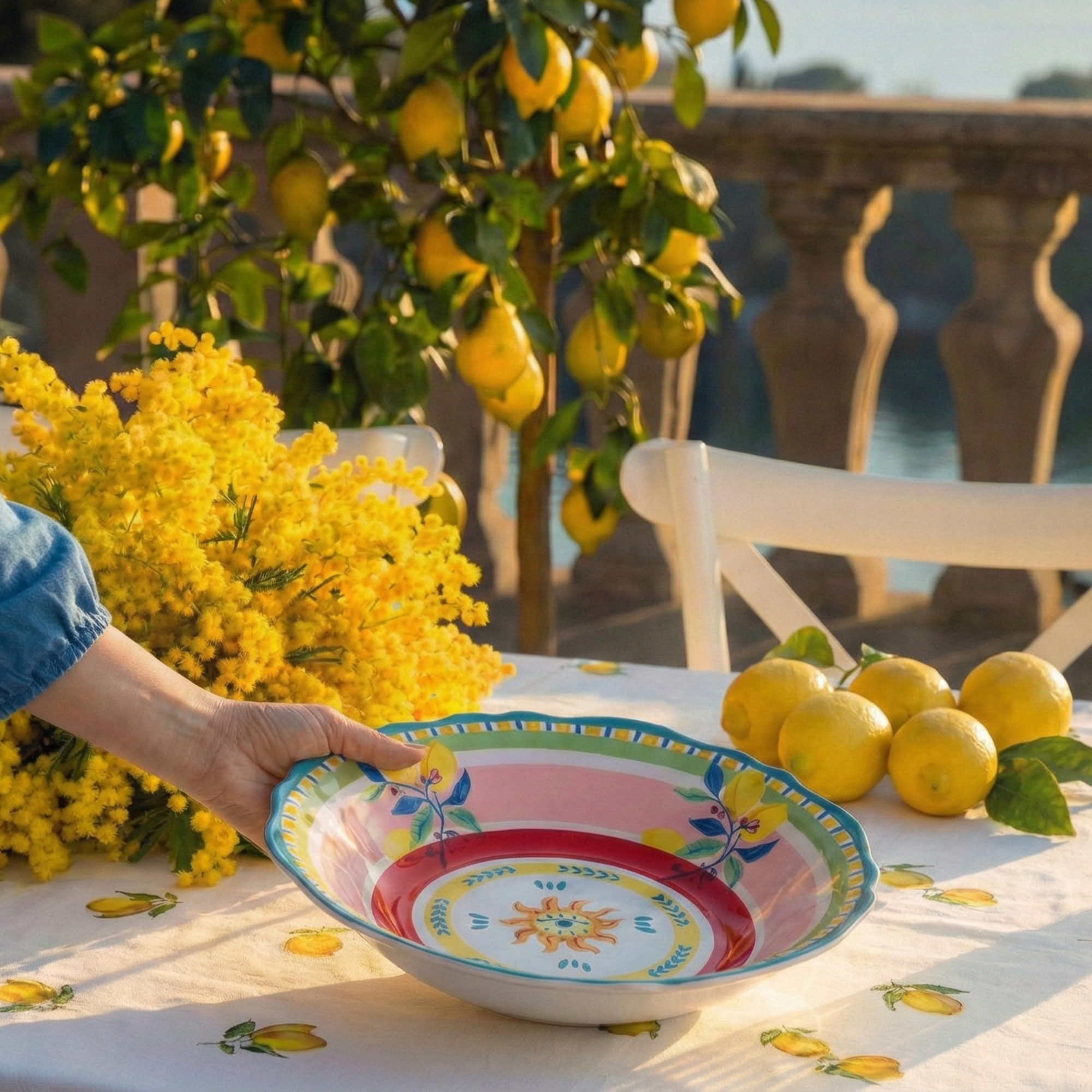 Melamine Salad Bowl - Eye - Mamma Mia