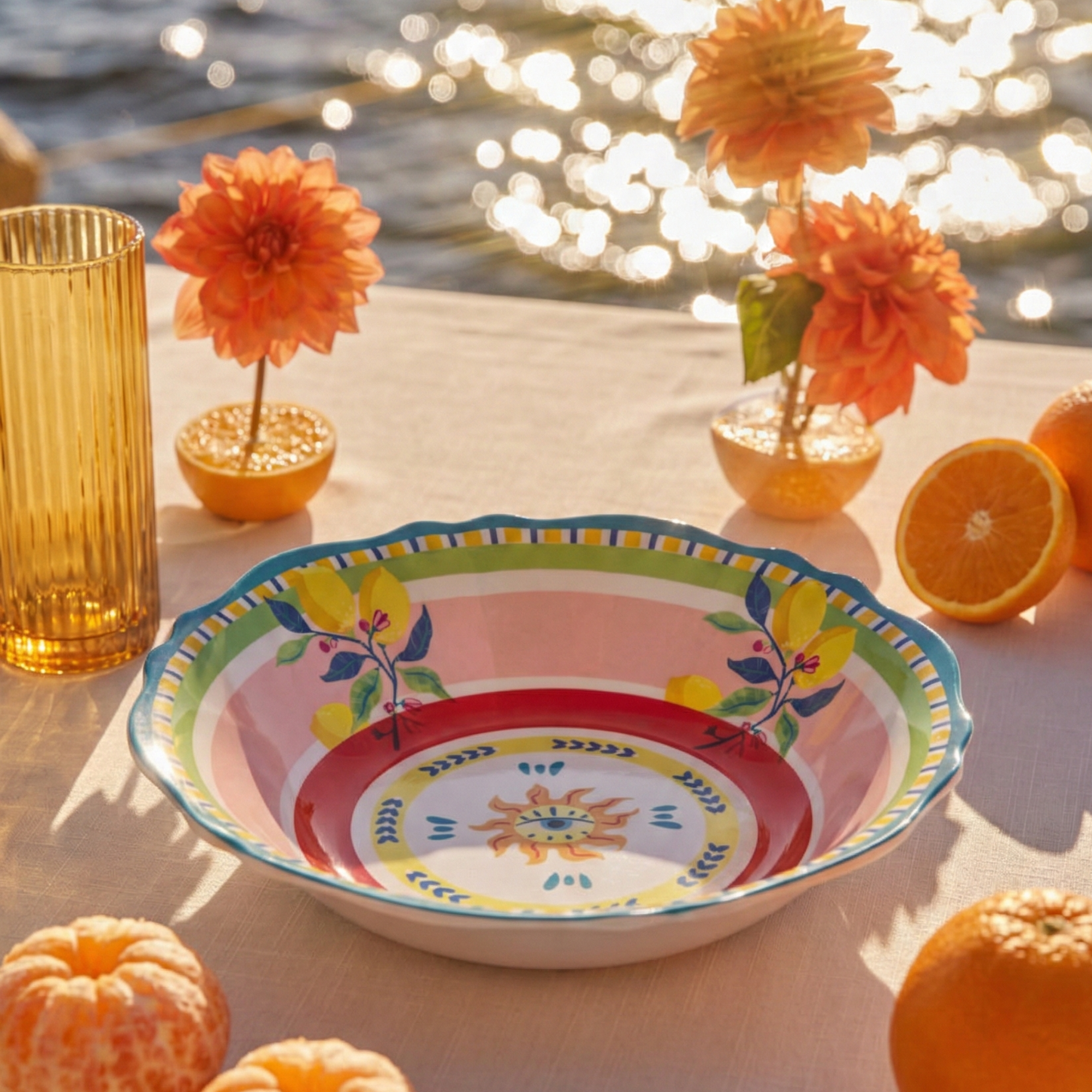 Melamine Salad Bowl - Eye - Mamma Mia
