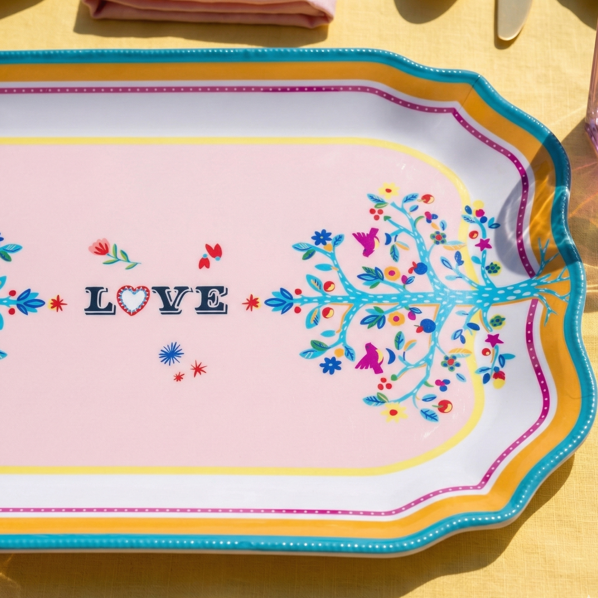 Melamine Serving Tray - Mamma Mia