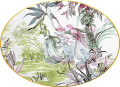 Oval Plate 26cm - Firenze - Baci Milano