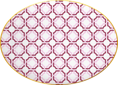 Oval Plate 31cm - Firenze - Baci Milano