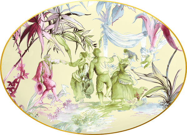 Oval Serving Plate 36cm - Firenze