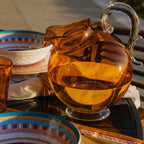 Orange Acrylic Pitcher — Aqua collection by Baci Milano
