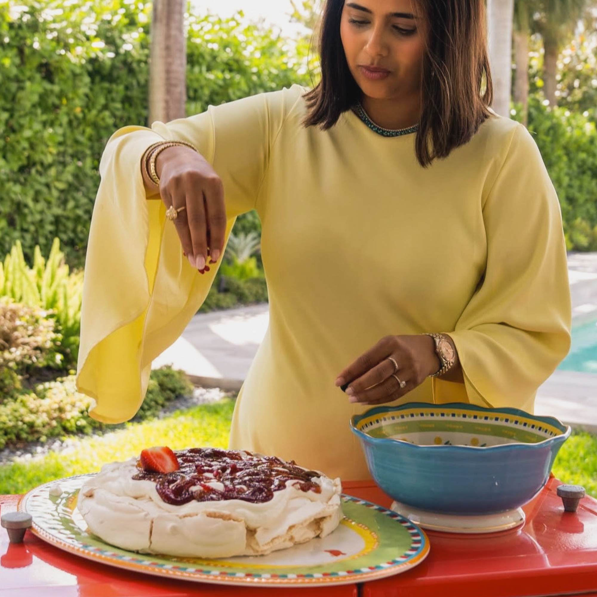 Oval Serving Plate - Mamma Mia