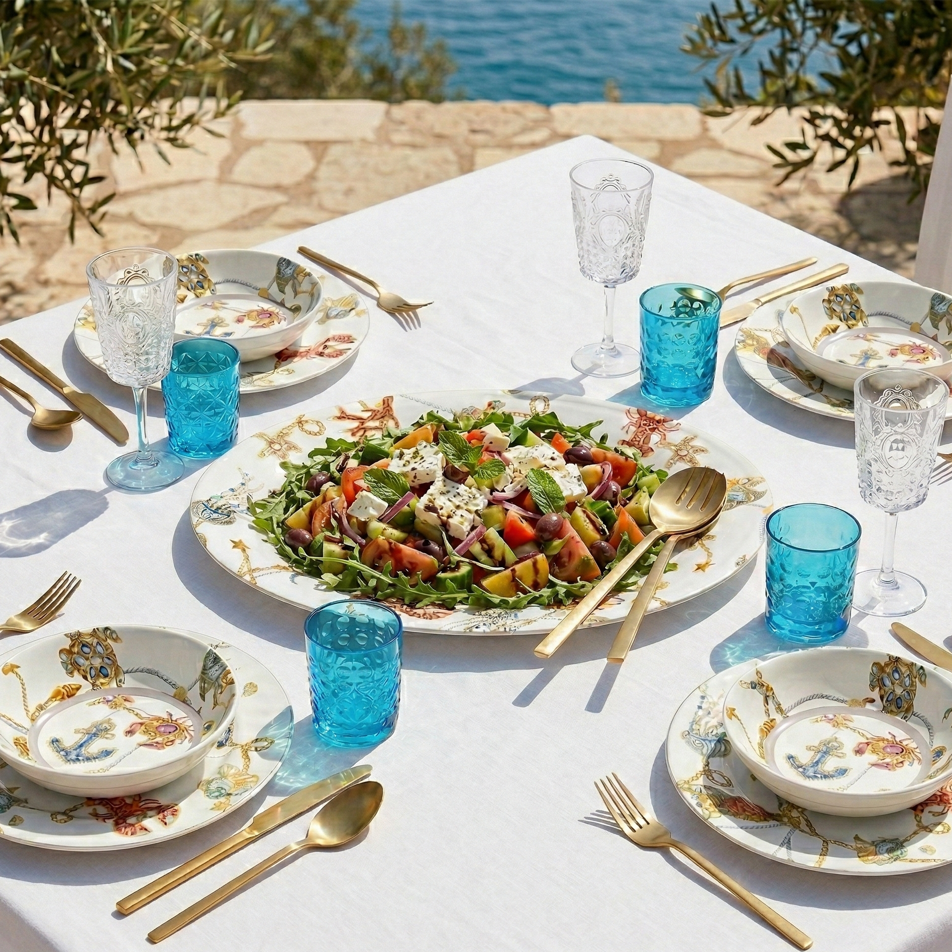 Oval Serving Plate - Portofino