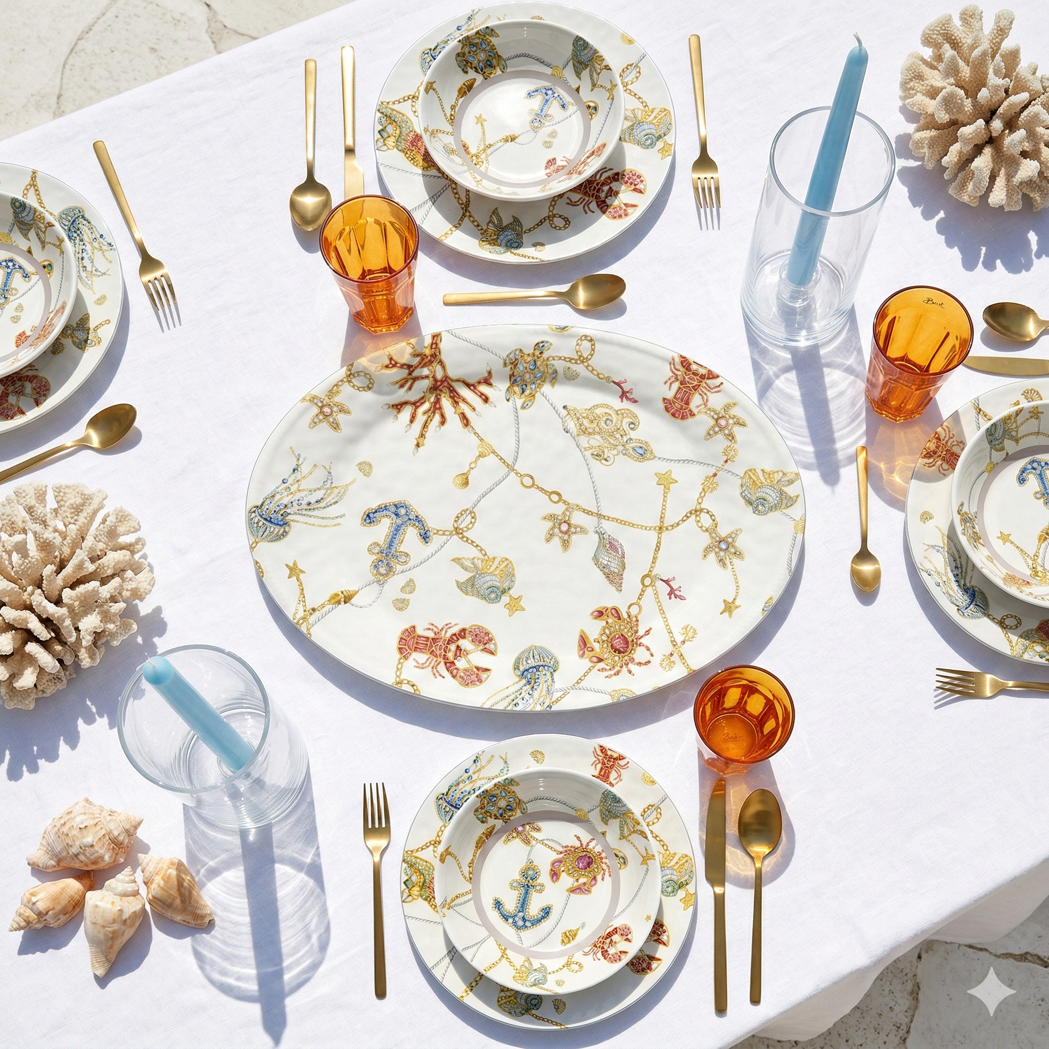 Oval Serving Plate - Portofino