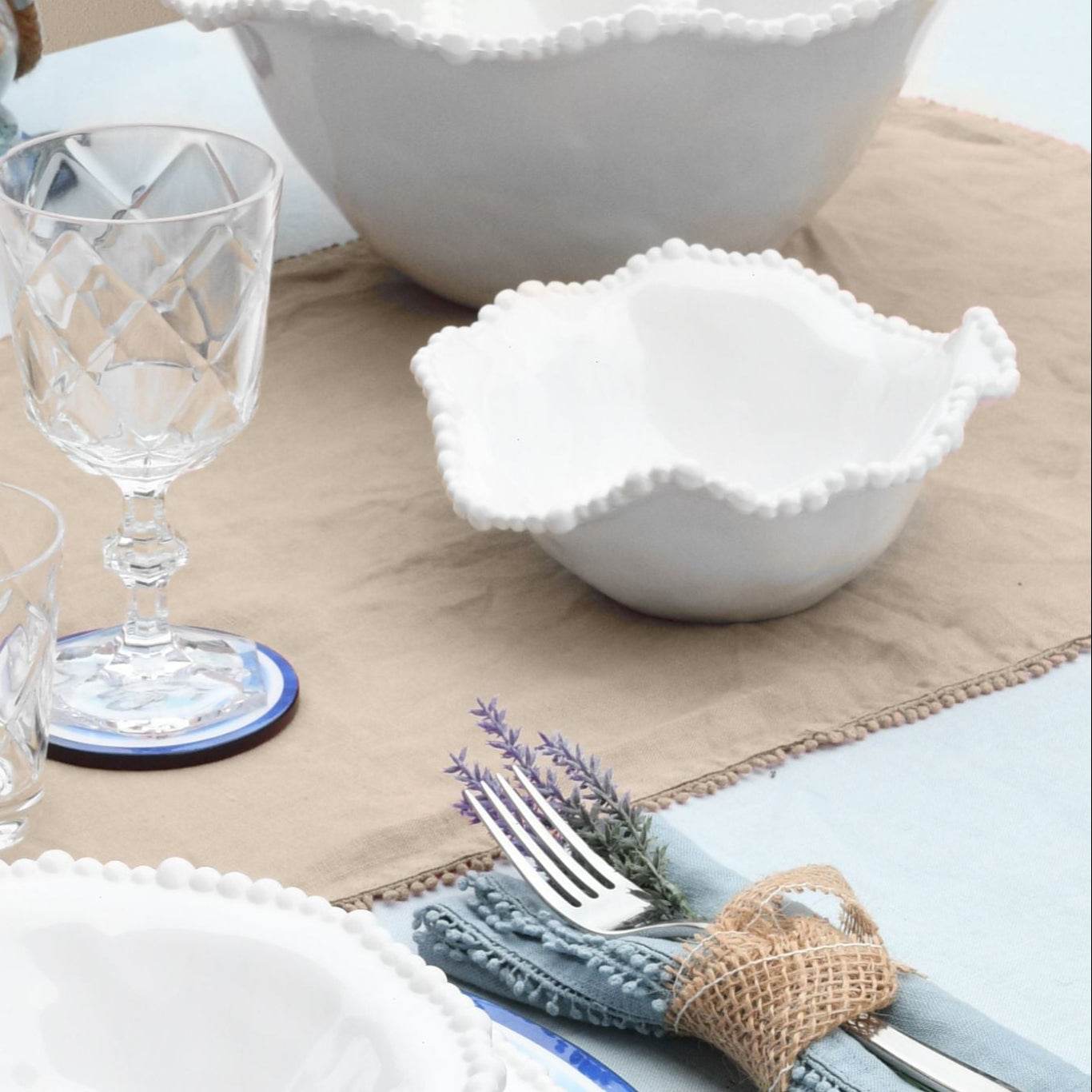 Taupe Melamine Salad Bowl - Small - Joke - Baci Milano