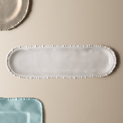 Set of 6 dove gray dinner plates - Joke