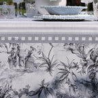 Stain-Resistant Runner - Blue - Joke - Baci Milano