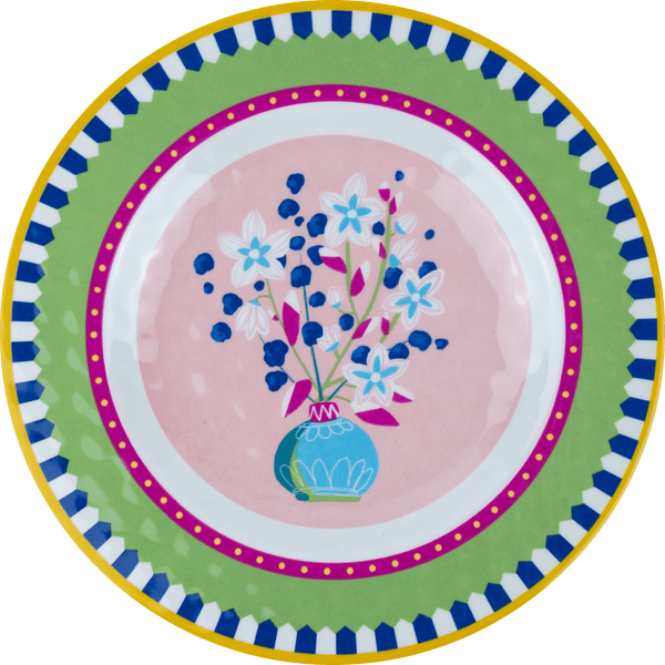 Set of 6 Melamine Dessert Plates - Branch - Mamma Mia