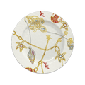 Set of 6 Melamine Dessert Plates - Portofino - Baci Milano