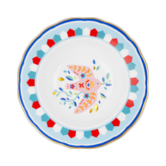 Porcelain Soup Bowl - Bird - Mamma Mia