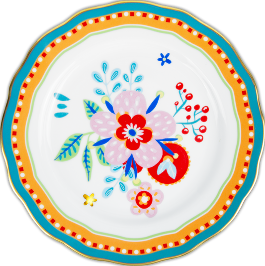 mamma-dessert-plate-flower