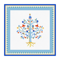 Square Stain Resistant Placemat - Tree of Life - Mamma Mia - Baci Milano