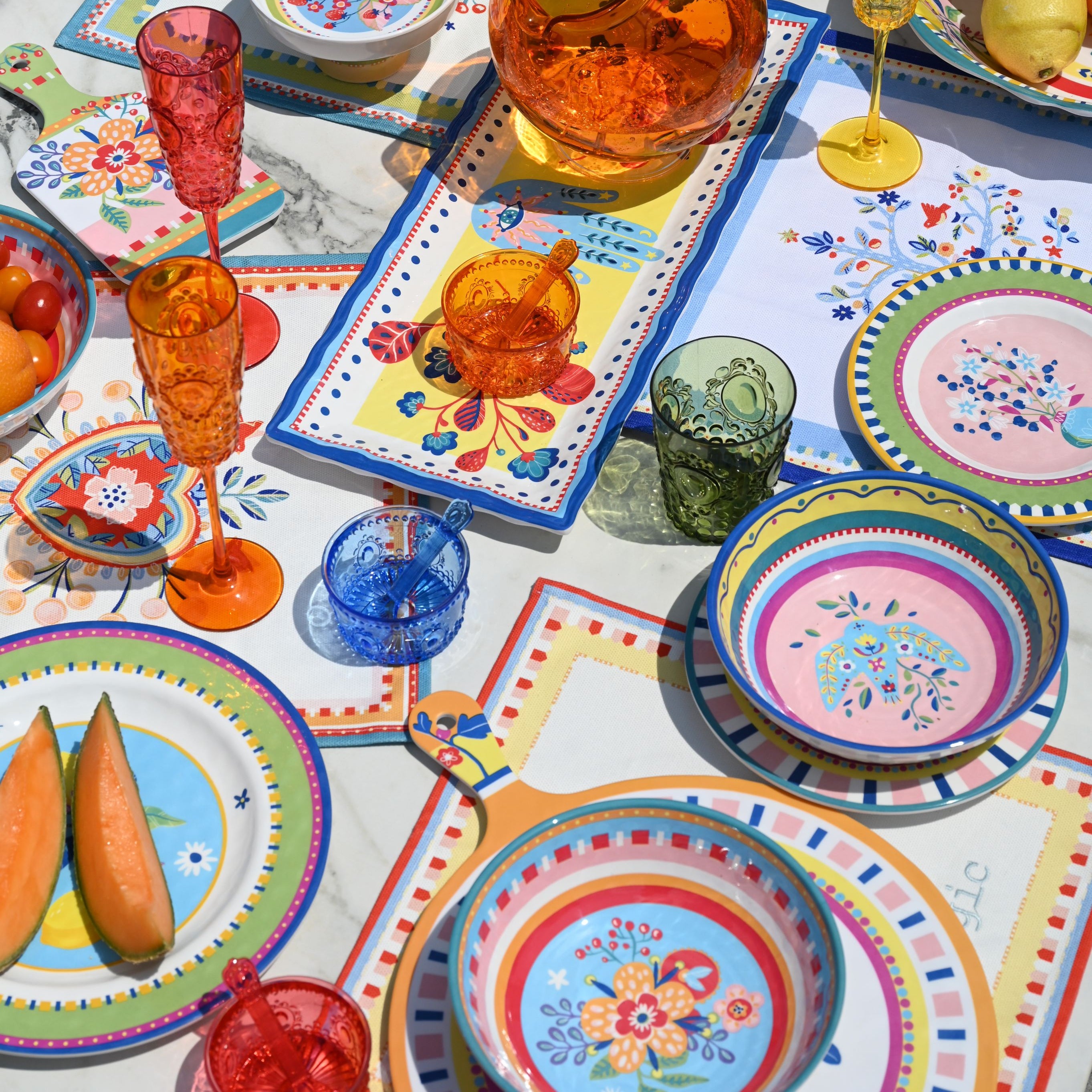 Square Stain Resistant Placemat - Mamma Mia