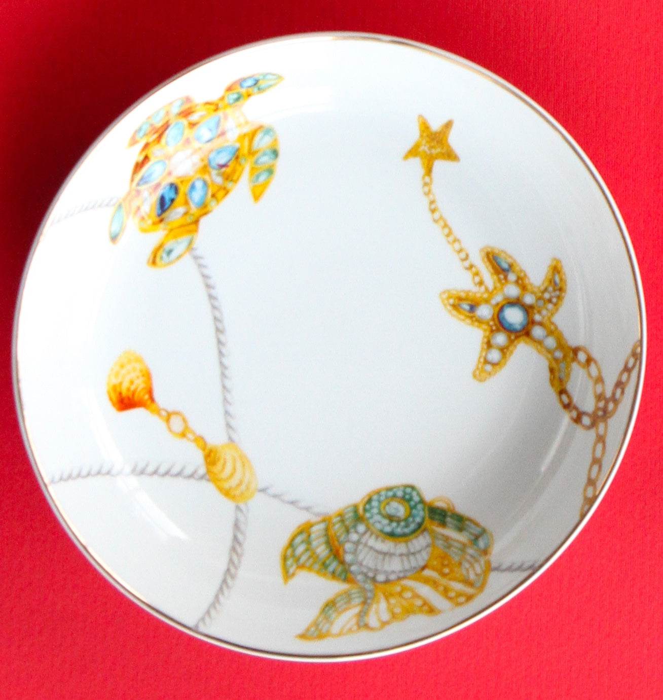 Set of 6 Porcelain Soup Bowls - Portofino - Baci Milano