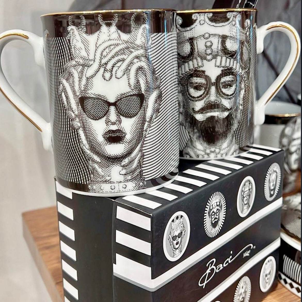 Porcelain Mug - L'Hypster - Sagrada Familia - Baci Milano